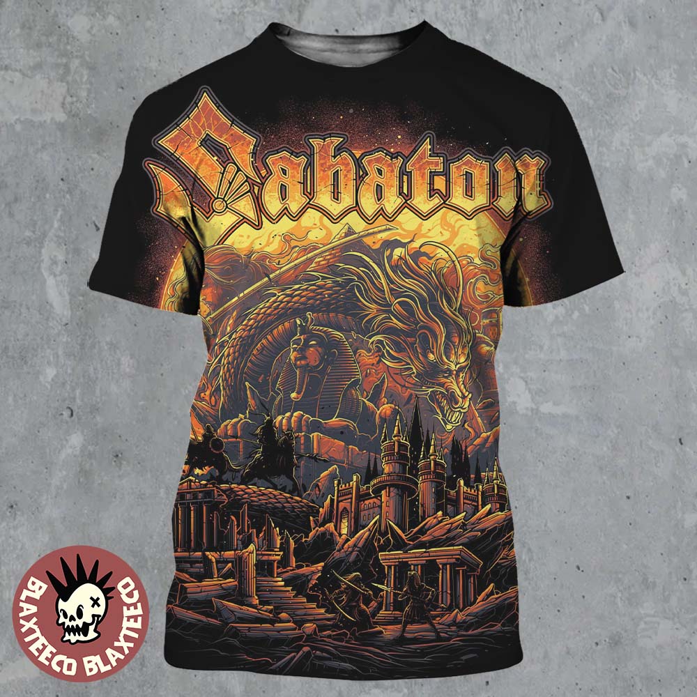 Sabaton Legends Reborn Reimagines Album Artwork All Over Print Shirt