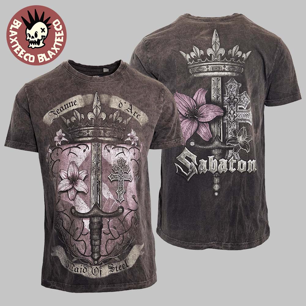 Sabaton Maid Of Steel Vintage Washed T-Shirt