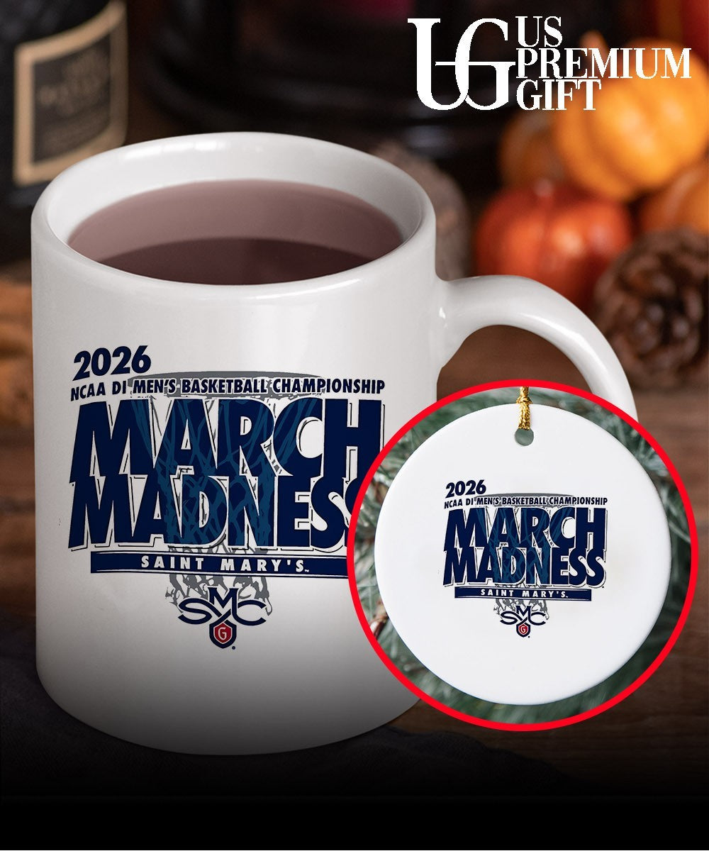 Saint Mary’s Gaels March Madness NCAA D1 Men’s basketball Championship 2026 shirt