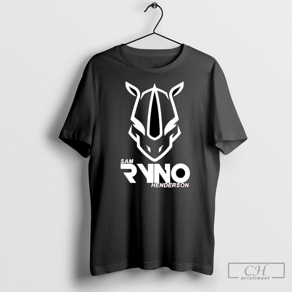 Sam Ryno Henderson Rhino Logo Modern Vector Icon Shirt