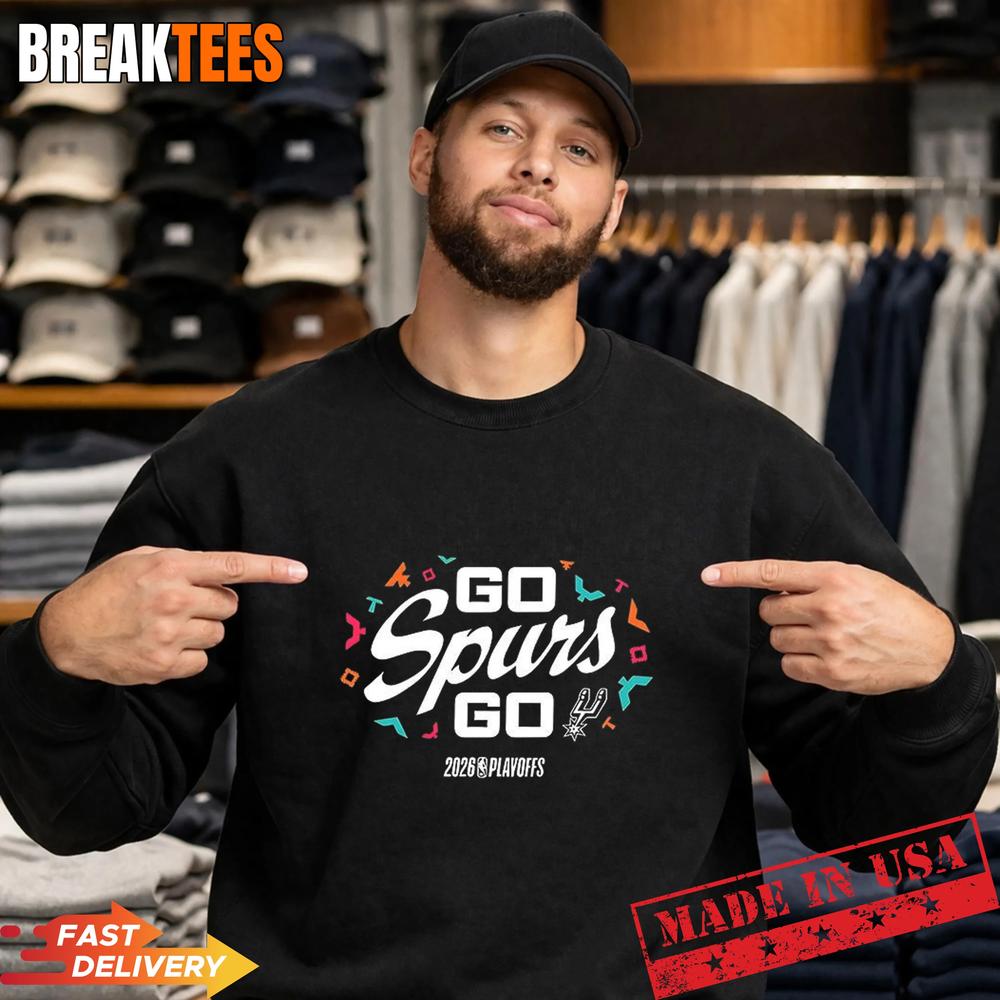 San Antonio Go Spurs Go 2026 NBA Playoffs T-Shirt