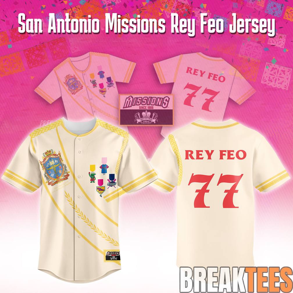 San Antonio Missions Rey Feo Special Baseball Jersey