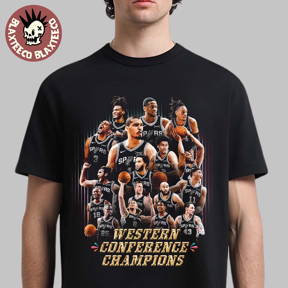 San Antonio Spurs 2026 NBA Final Bound Western Conference Champions T-Shirt