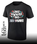 San Antonio Spurs 2026 NBA Playoffs Go Spurs go logo shirt