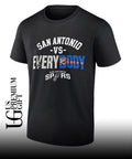 San Antonio vs Everybody Oklahoma City Thunder NBA shirt