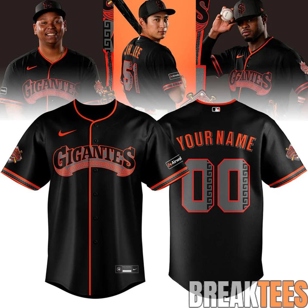 San Francisco Giants ‘Gigantes’ 2026 Custom Baseball Jersey