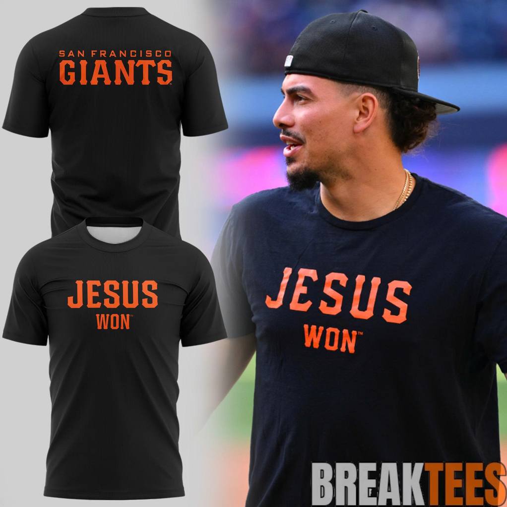 San Francisco Giants Jesus Won Shirt