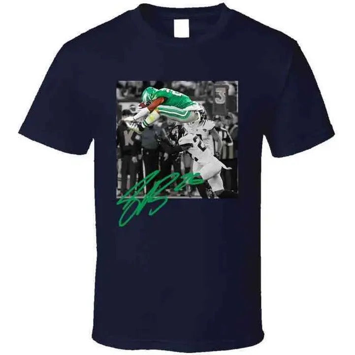 Saquon Barkley Backwards Hurdle Philadelphia Football Fan T Shirt