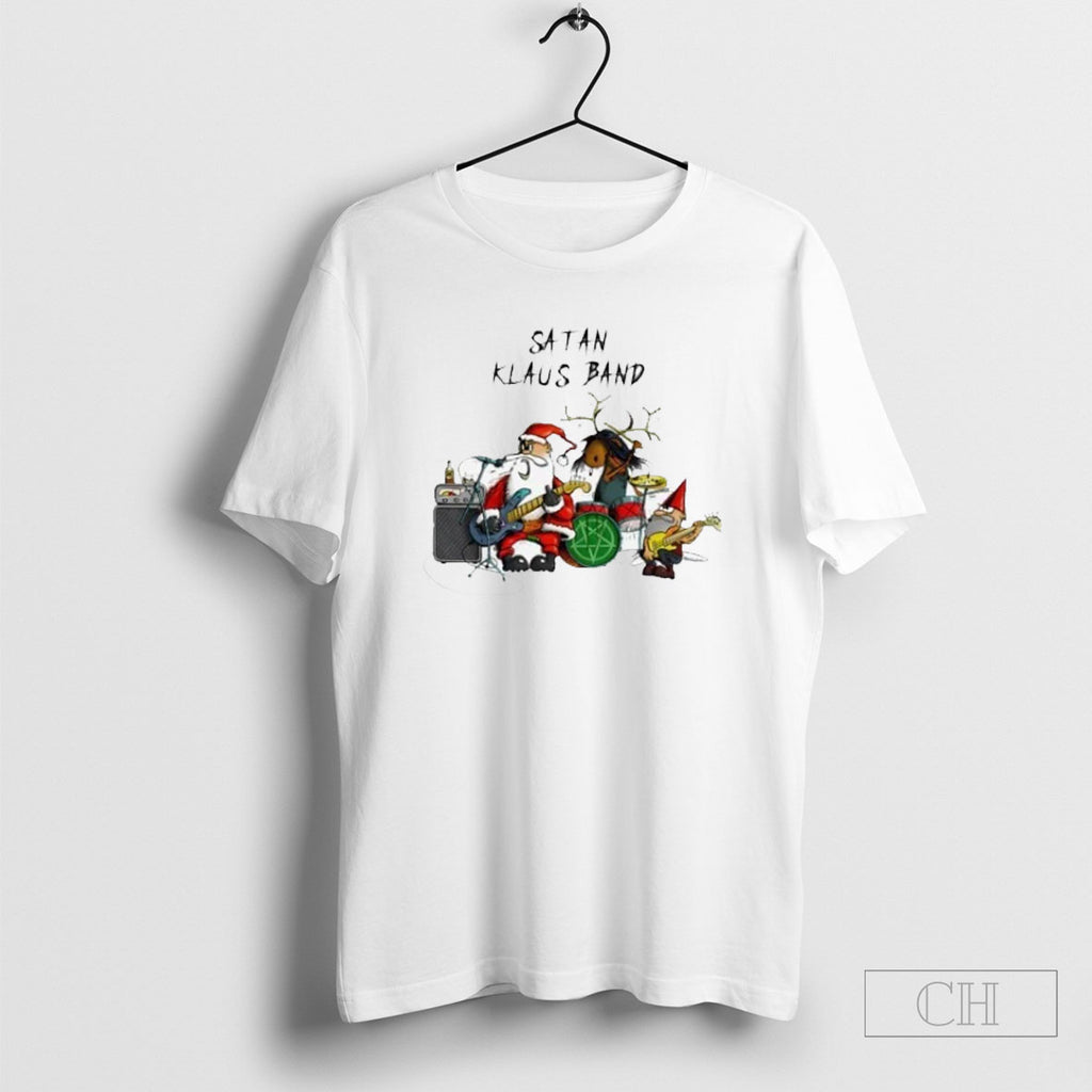 Satan Klaus Band Christmas 2025 Shirt Tee