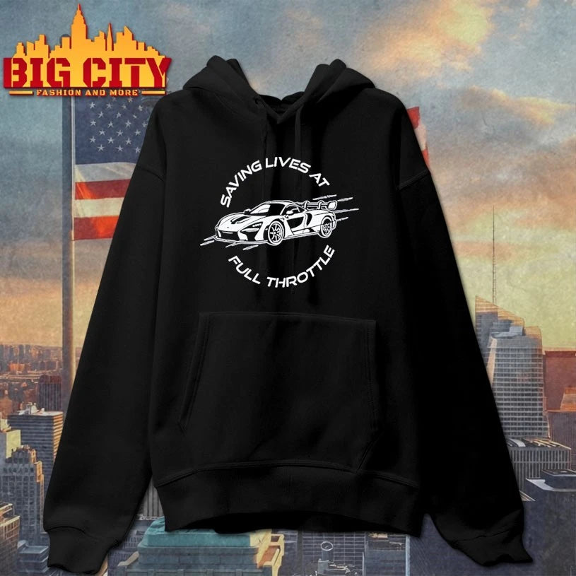 Saving Lives At Full Throttle car shirt