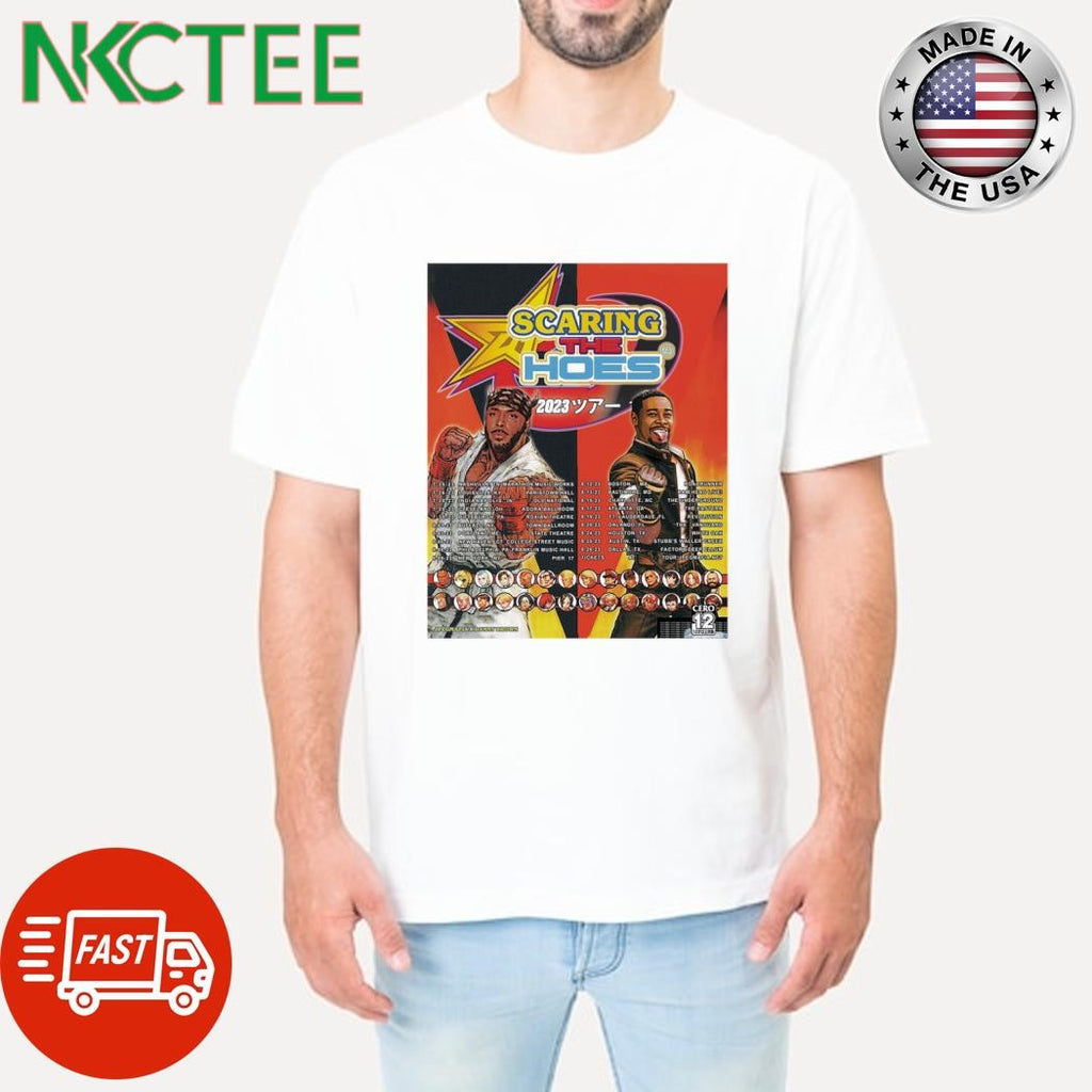 Scaring The Hoes 2023 ツアー shirt