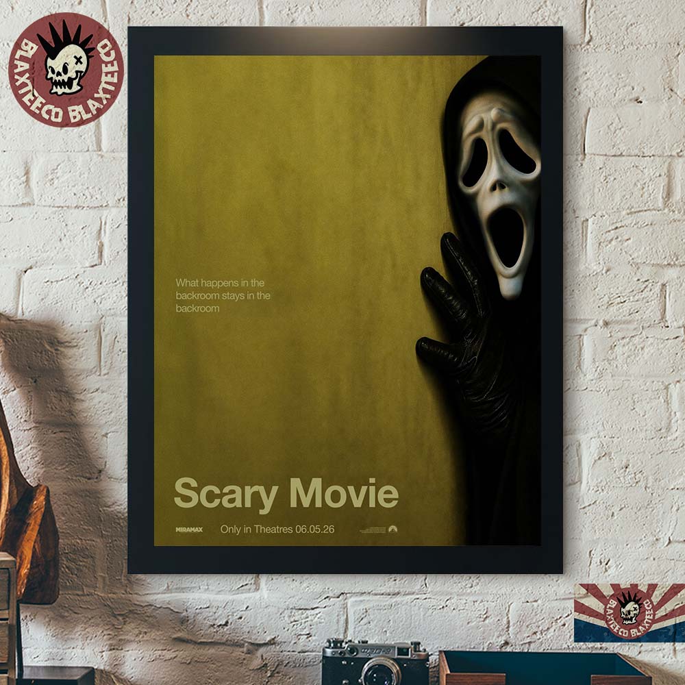 Scary Movie 6 Backrooms Parody Poster What Happens In The Backroom Stays In The Backroom Poster Canvas