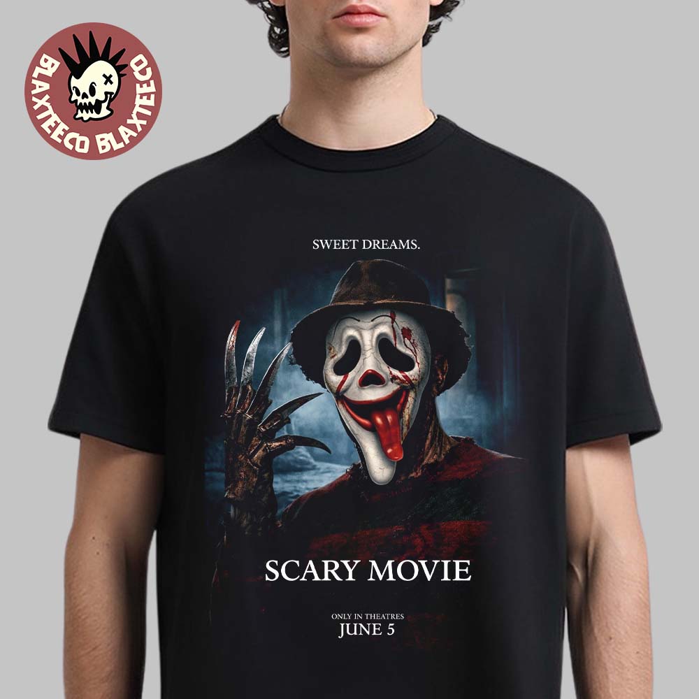 Scary Movie 6 Funny Freddy Krueger Sweet Dreams Variant T-Shirt