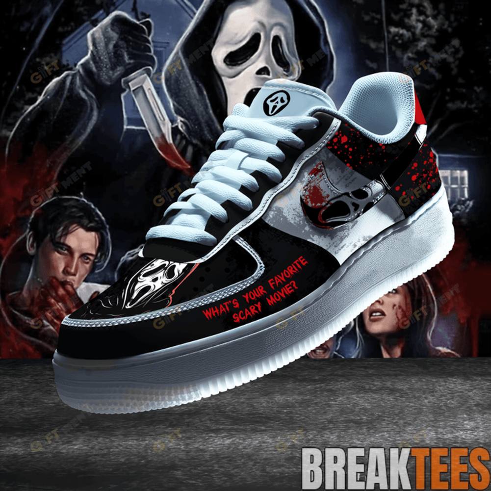 Scream Ghostface Special Air Force 1 Sneaker