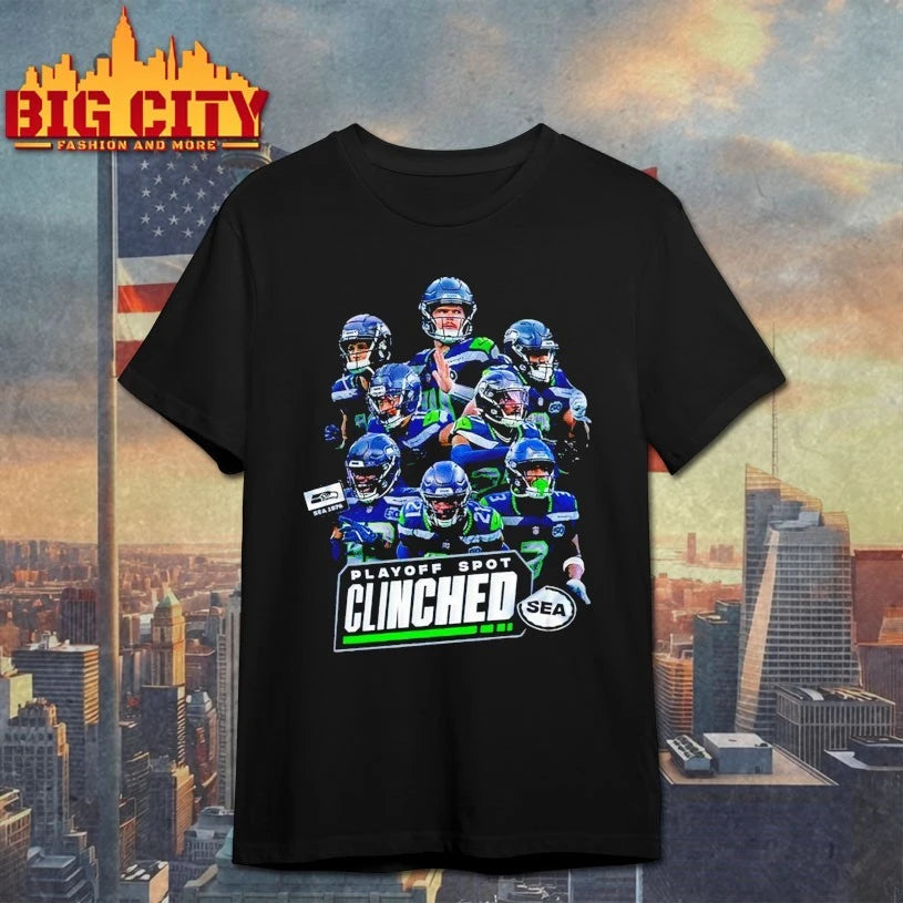 Seahawks Members Spot Clinched 2025 shirt
