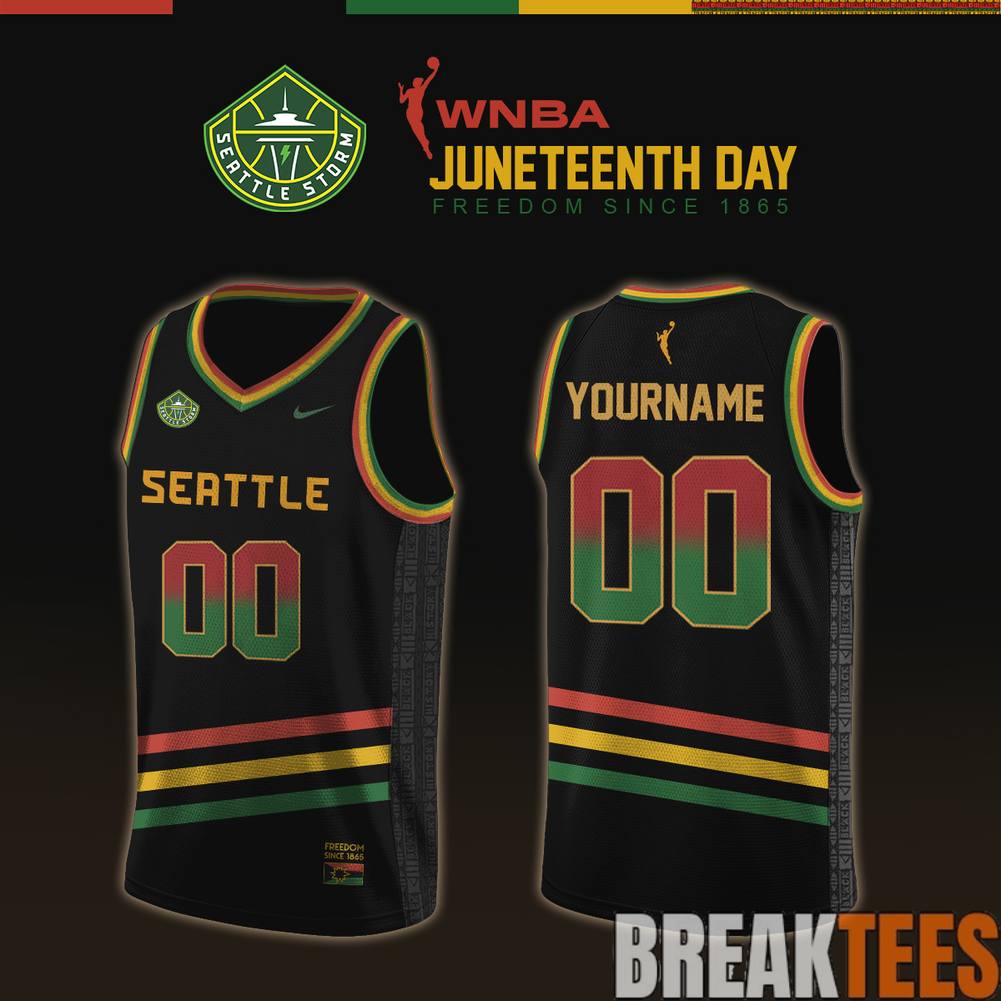 Seattle Storm 2026 WNBA x Juneteenth Day Basketball Jersey