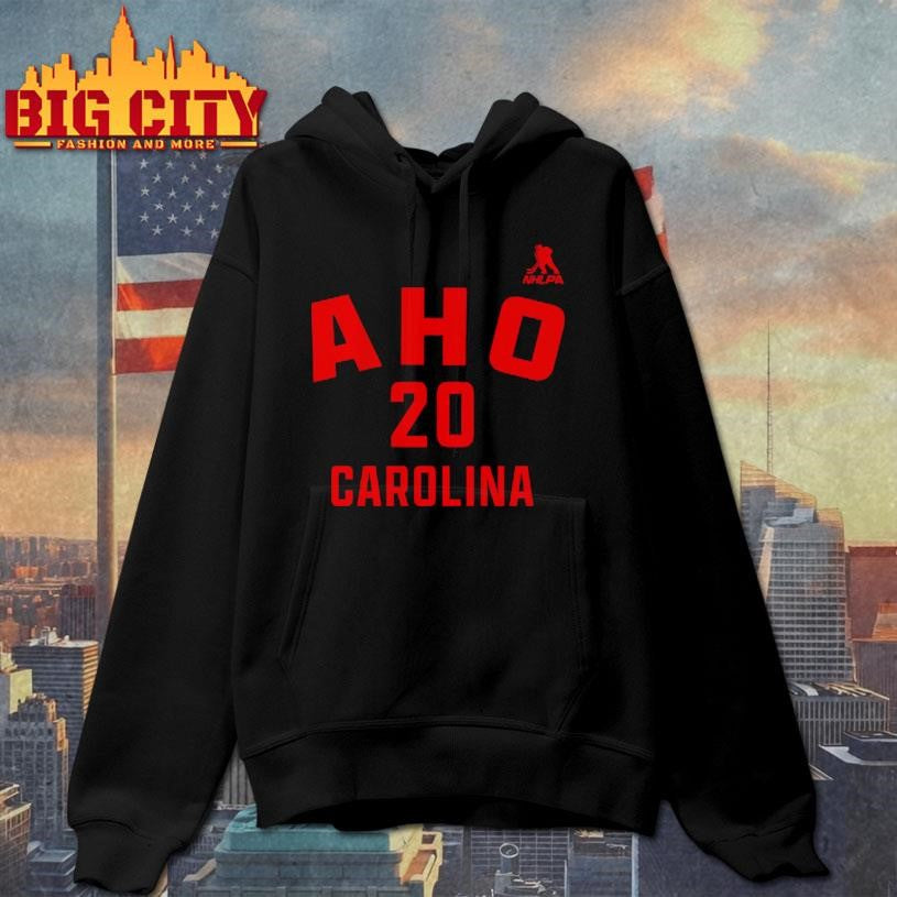 Sebastian Ah #20 Carolina Name &amp; Number
