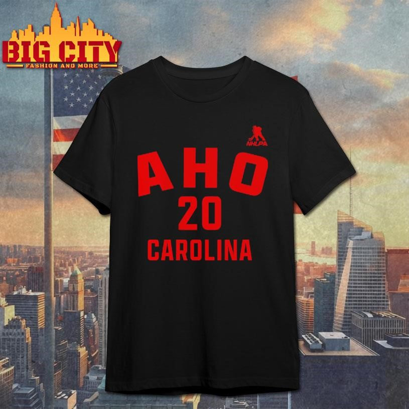 Sebastian Ah #20 Carolina Name &amp; Number