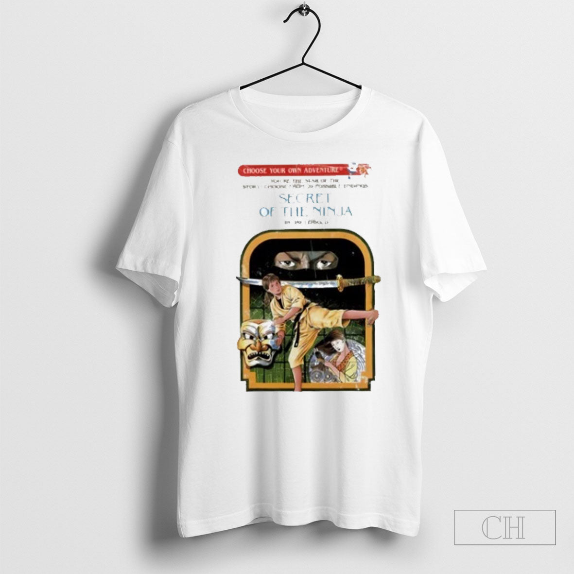 Secrets Of The Ninjas Choose Your Own Adventure Shirt Tee