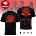 Seether Spin The Wheel Tour 2025 Two Sided Shirt