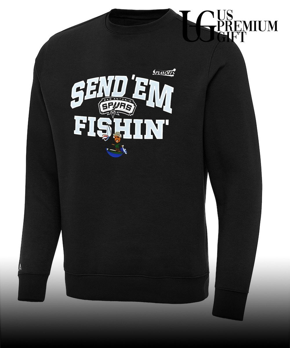 Send ‘Em Fishin San Antonio Spurs NBA Playoffs 2026 shirt