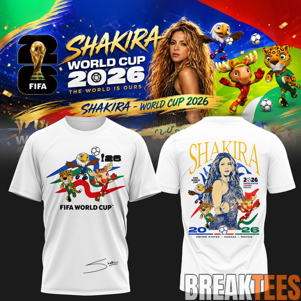 Shakira World Cup 2026 Global Rhythm Champions Tee