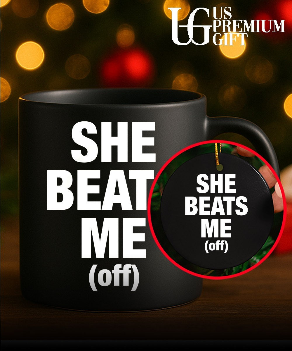 She beats me off T-shirt