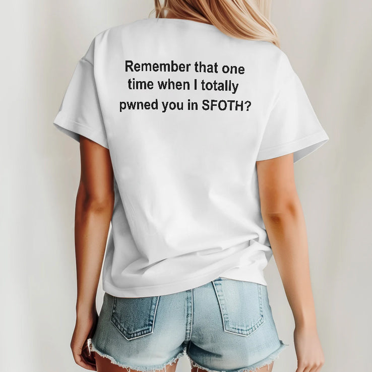 Shedletsky Blame John T Shirt