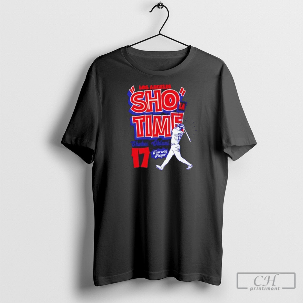 Shohei Ohtani Los Angeles Dodgers Poster Two Way Player Baseball Shirt Tee