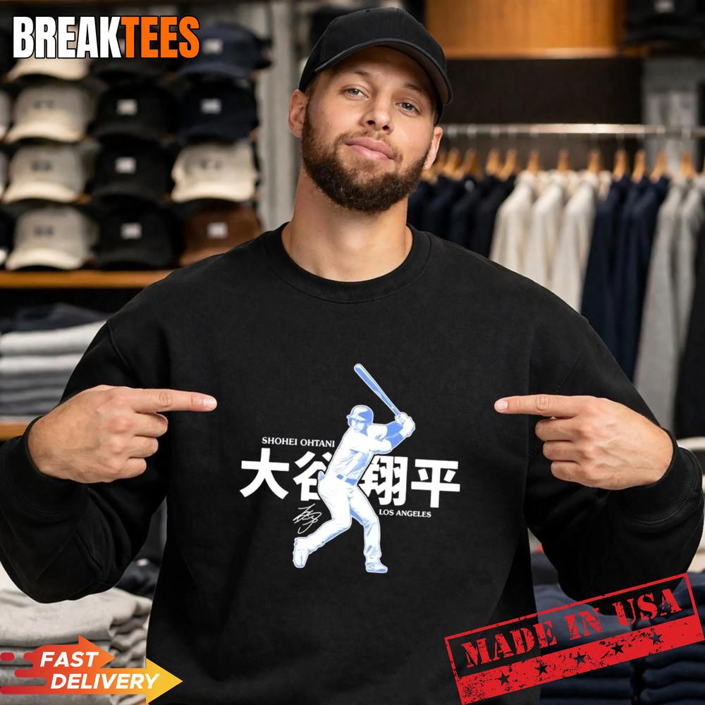 Shohei Ohtani Los Angeles Dodgers Signature Series T-Shirt