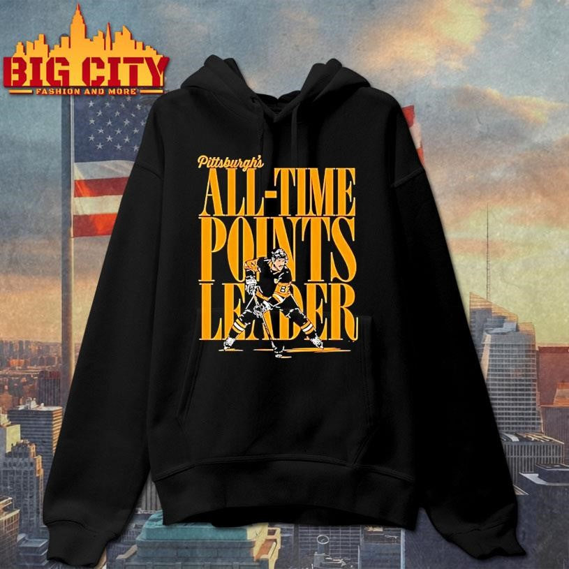 Sidney Crosby Pittsburghs All Time Points Leader Pittsburgh Penguins Shirt