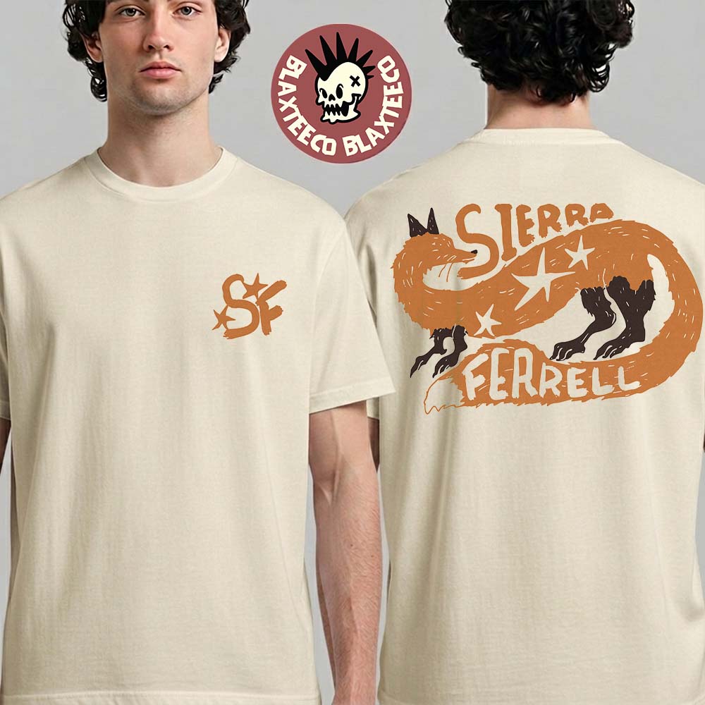 Sierra Ferrell Heavy Petal Tour 2026 Merch Fox T-Shirt