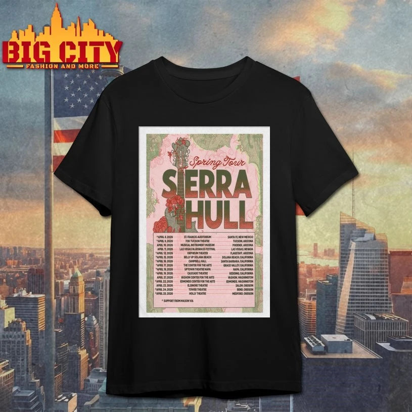 Sierra Hull 2026 Spring Shows Poster shirt
