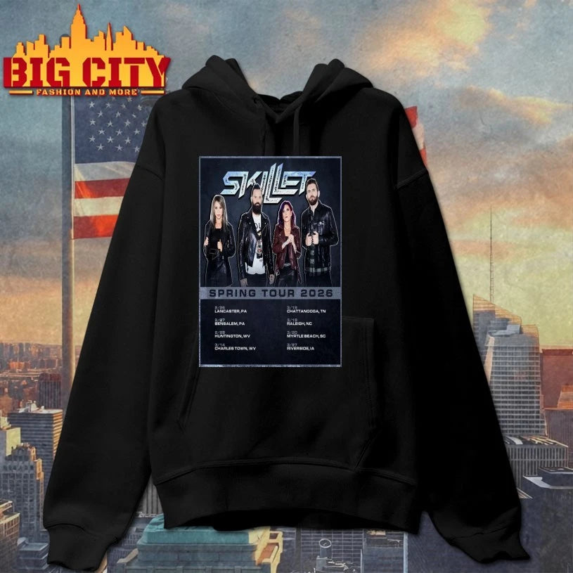 Skillet Spring 2026 Tour Poster shirt