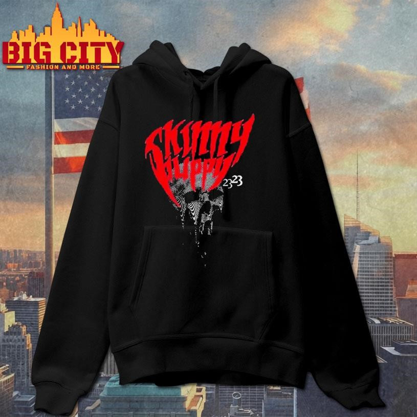 Skinny Puppy Drip Skull Shirt
