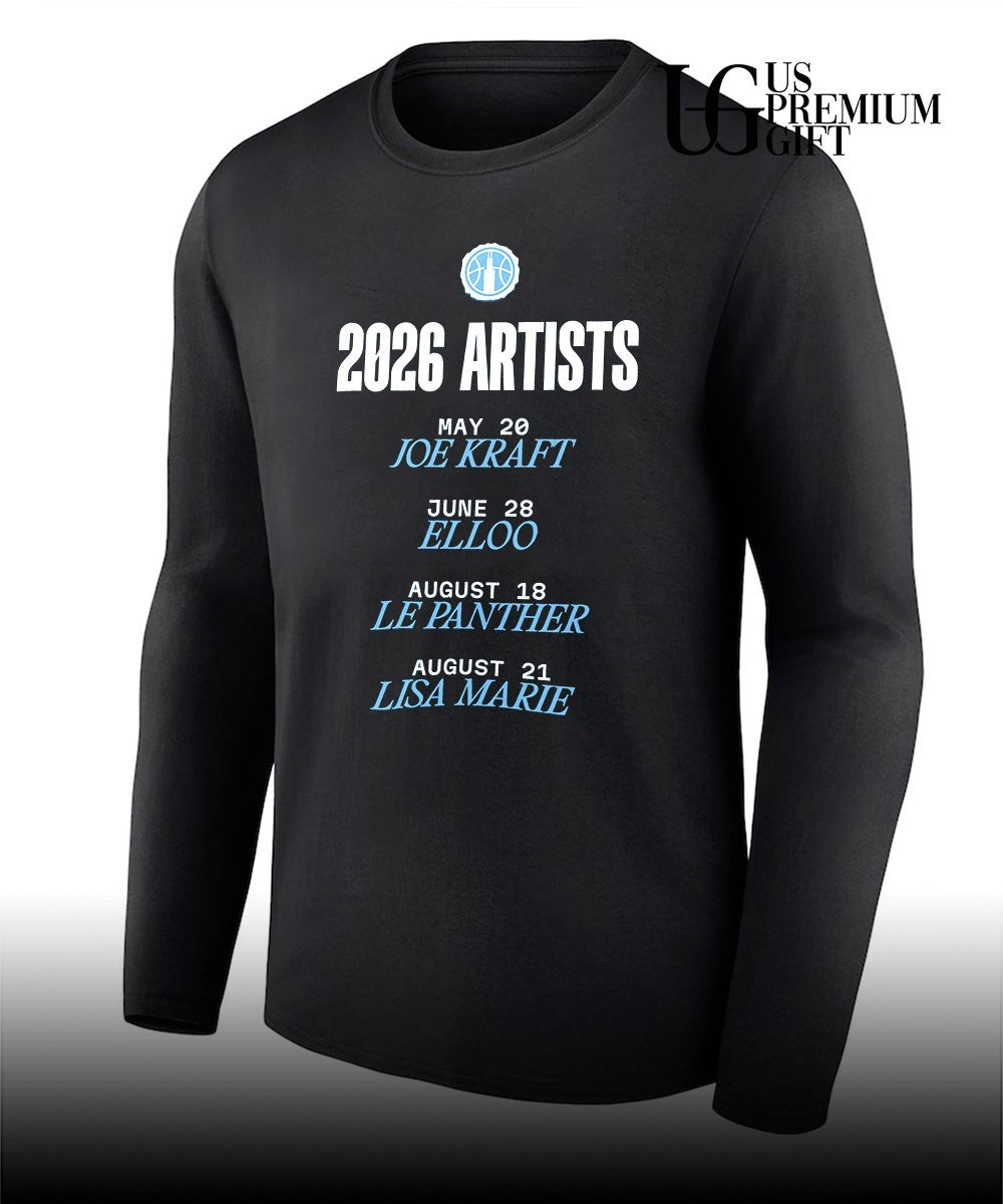 Skytown Series 2026 Artists Chicago Sky basketball shirt