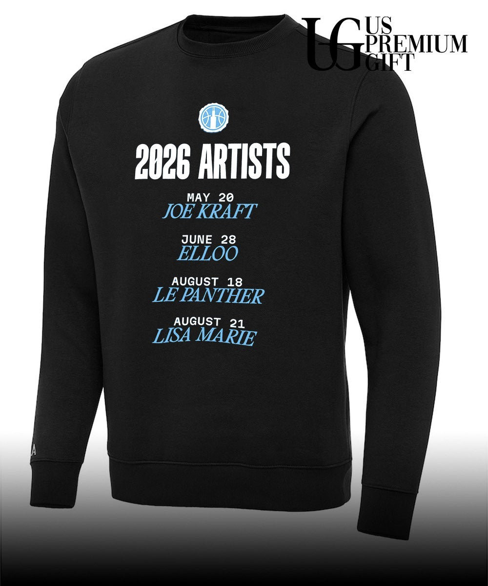 Skytown Series 2026 Artists Chicago Sky basketball shirt