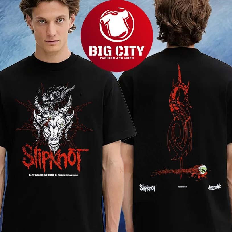 Slipknot X Welcome Skateboards Spit It Out Two Sided Shirt