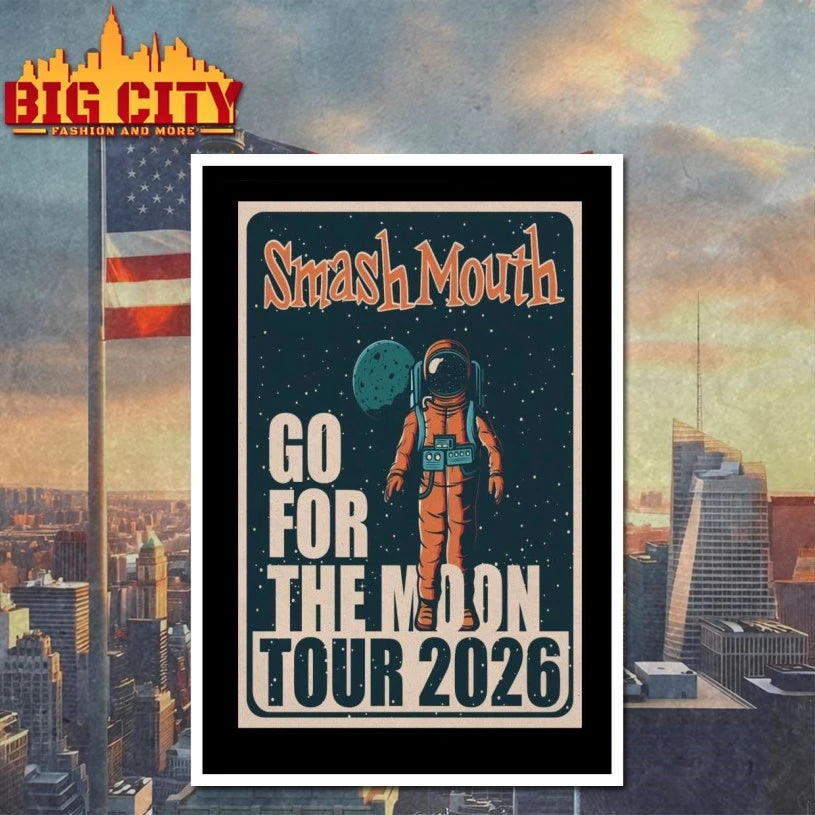 Smash Mouth Go For The Moon 2026 Shows Poster shirt