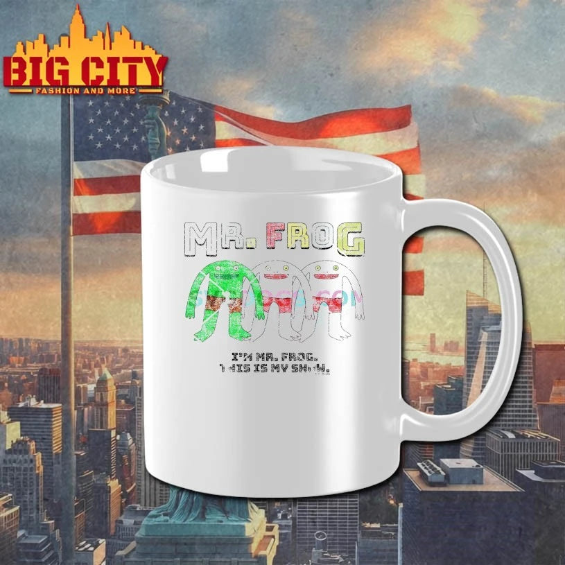 Smiling Friends Colorful Mr Frog This is My Show Cartoon shirt