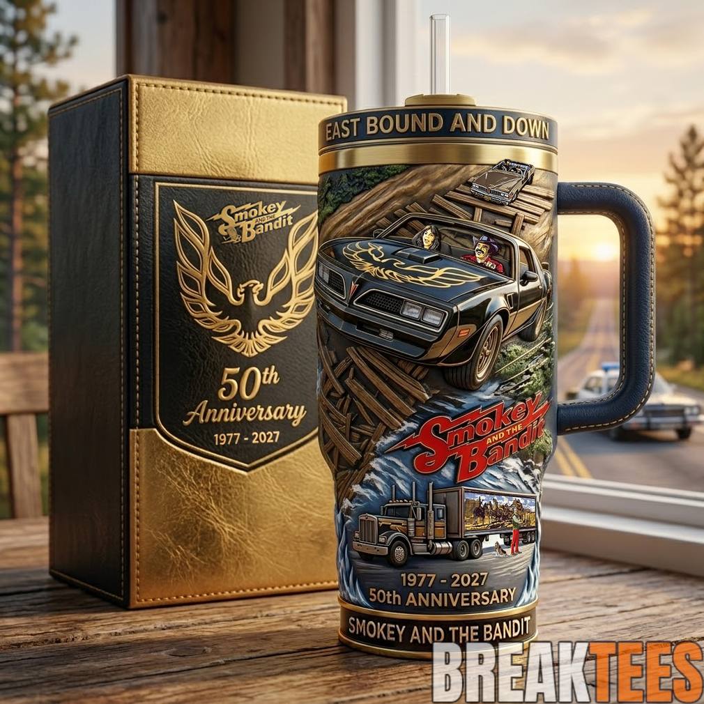 Smokey and the Bandit 50th Anniversary Commemorative Tumbler