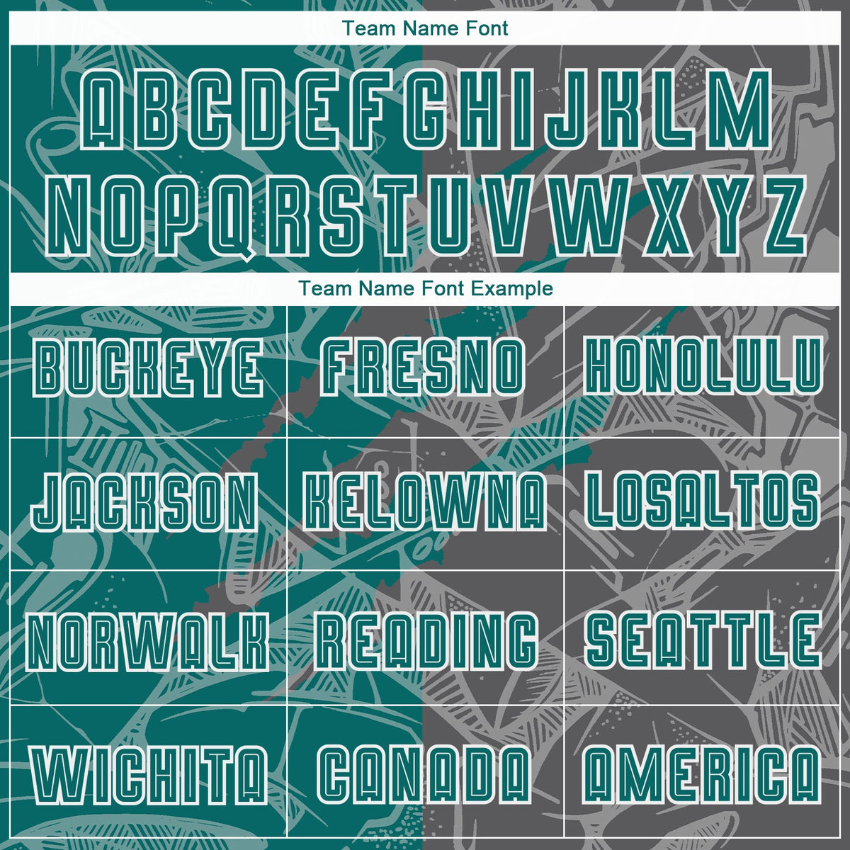 Custom Graffiti Pattern Teal-Steel Gray Scratch Sublimation Soccer Uniform Jersey
