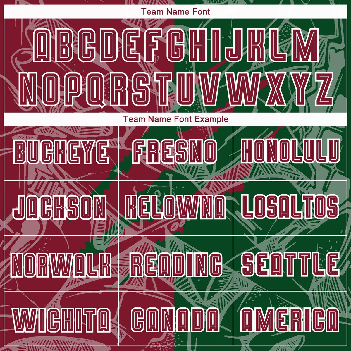 Custom Graffiti Pattern Crimson-Green Scratch Sublimation Soccer Uniform Jersey