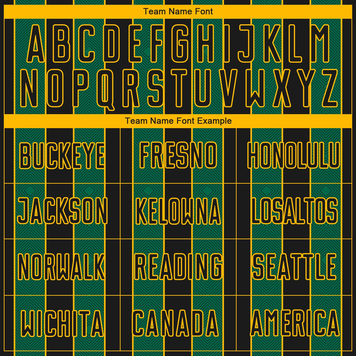 Custom Black Kelly Green-Gold Pinstripe Line Sports Sublimation Soccer Uniform Jersey