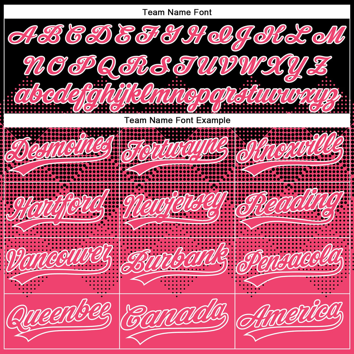 Custom Black Neon Pink-White 3D Gradient Square Shape Two-Button Unisex Softball Jersey