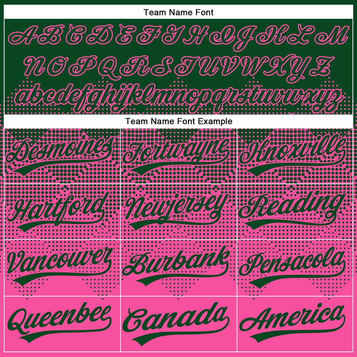Custom Green Pink 3D Gradient Square Shape Two-Button Unisex Softball Jersey