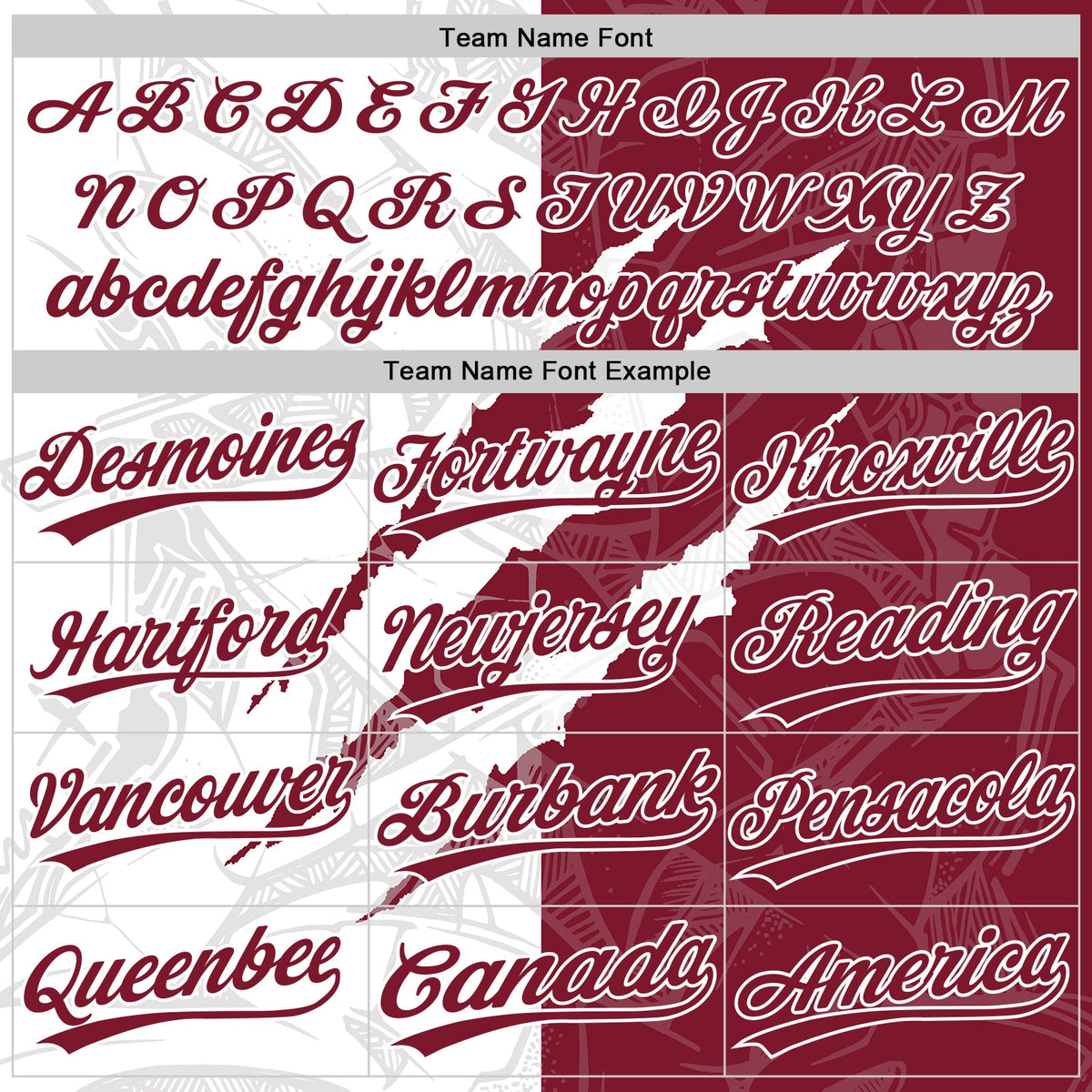 Custom Graffiti Pattern Crimson-White 3D Scratch Two-Button Unisex Softball Jersey