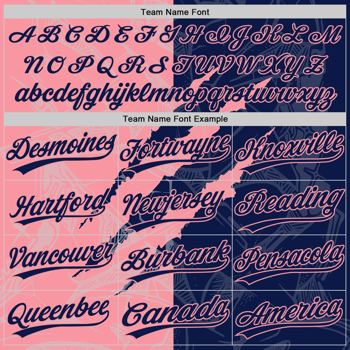 Custom Graffiti Pattern Navy-Medium Pink 3D Scratch Two-Button Unisex Softball Jersey