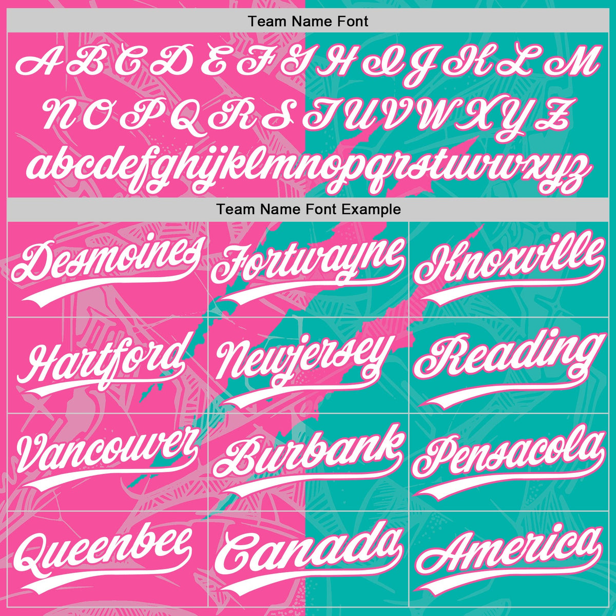 Custom Graffiti Pattern White Aqua-Pink 3D Scratch Two-Button Unisex Softball Jersey