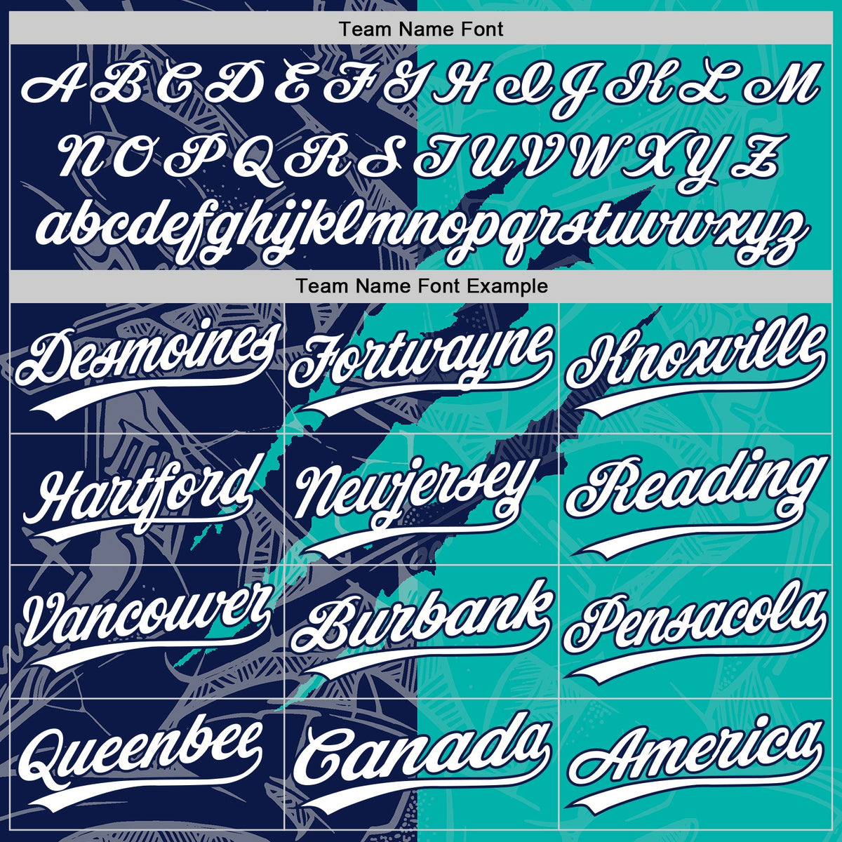 Custom Graffiti Pattern White Aqua-Navy 3D Scratch Two-Button Unisex Softball Jersey